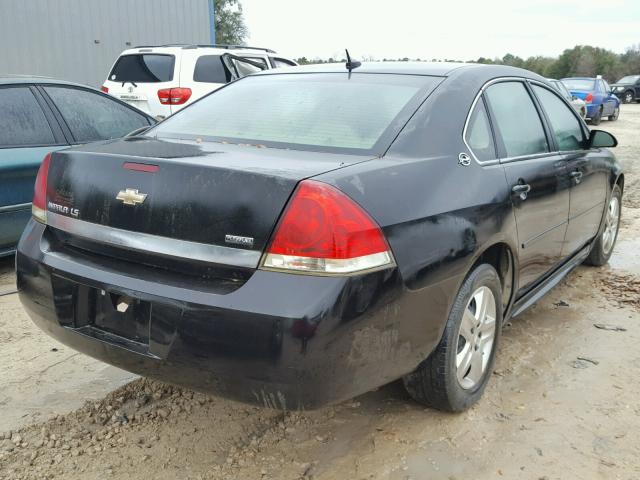 2G1WB57K891192111 - 2009 CHEVROLET IMPALA LS WHITE photo 4