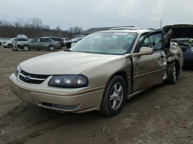 2G1WH52K949406202 - 2004 CHEVROLET IMPALA LS GOLD photo 2