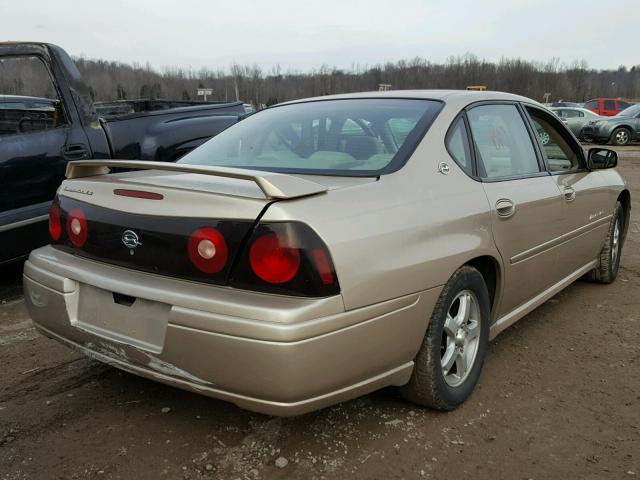 2G1WH52K949406202 - 2004 CHEVROLET IMPALA LS GOLD photo 4