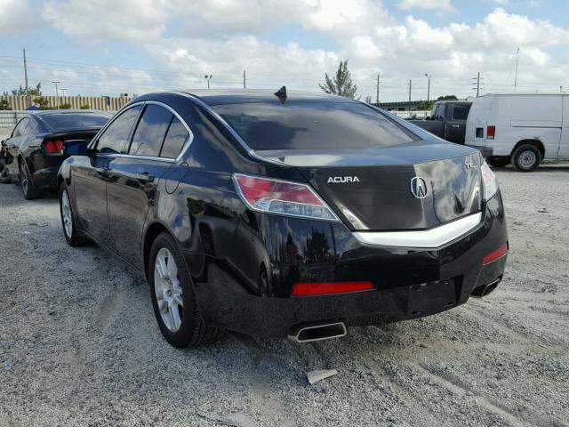 19UUA8F26AA026069 - 2010 ACURA TL BLACK photo 3