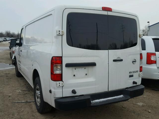 1N6AF0KX8DN105372 - 2013 NISSAN NV 2500 WHITE photo 3