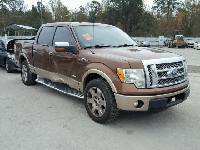 1FTFW1CT4BFB68938 - 2011 FORD F150 SUPER BROWN photo 1