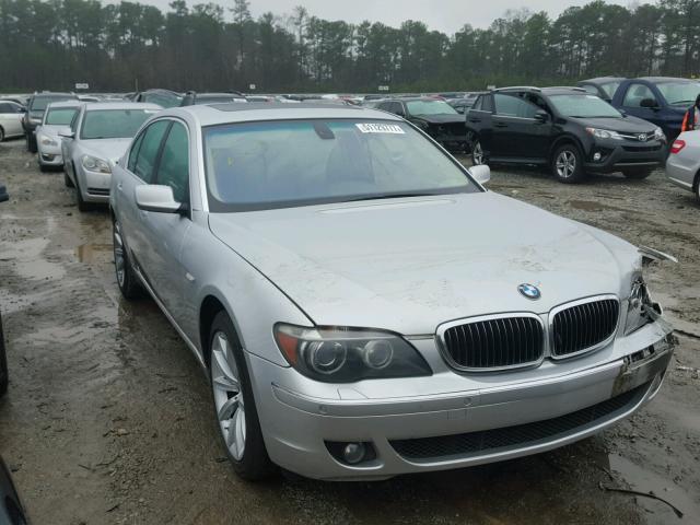 WBAHN83597DT71393 - 2007 BMW 750 SILVER photo 1