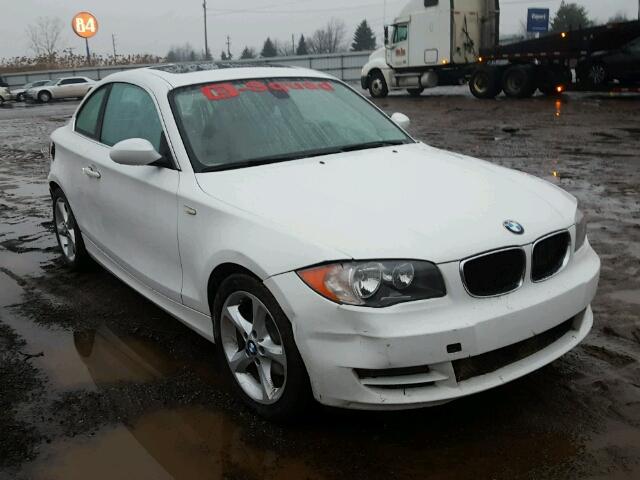 WBAUP73529VF07091 - 2009 BMW 128 I WHITE photo 1