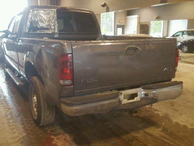 1FTNW21L14EA68860 - 2004 FORD F250 SUPER BROWN photo 9