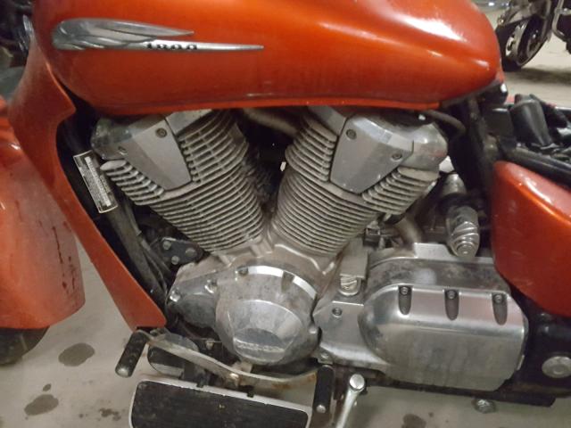 1HFSC49063A101994 - 2003 HONDA VTX1800 R ORANGE photo 9