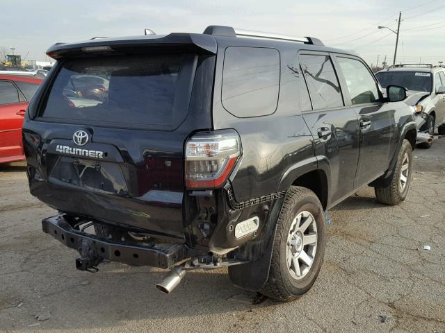 JTEBU5JR4G5403057 - 2016 TOYOTA 4RUNNER SR BLACK photo 4