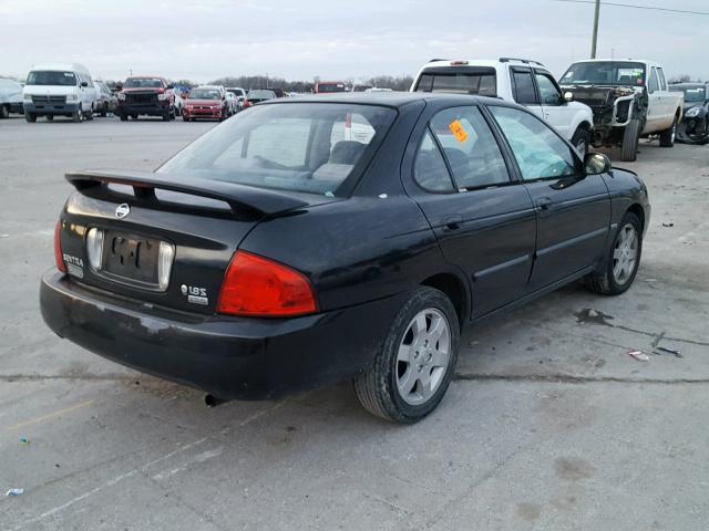 3N1CB51D06L596537 - 2006 NISSAN SENTRA 1.8 BLACK photo 4