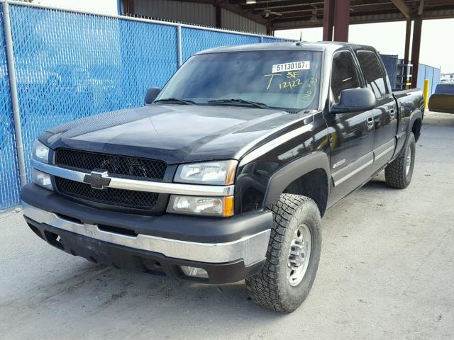 1GCGC13U83F112167 - 2003 CHEVROLET SILVERADO BLACK photo 2