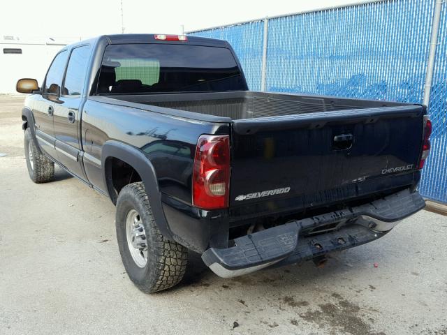 1GCGC13U83F112167 - 2003 CHEVROLET SILVERADO BLACK photo 3