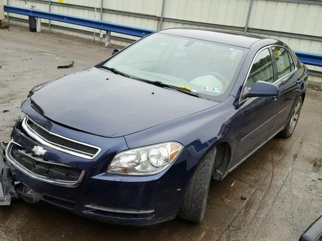 1G1ZC5E16BF334670 - 2011 CHEVROLET MALIBU 1LT BLUE photo 2