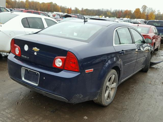 1G1ZC5E16BF334670 - 2011 CHEVROLET MALIBU 1LT BLUE photo 4