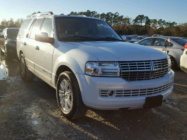 5LMJJ2H53EEL08134 - 2014 LINCOLN NAVIGATOR WHITE photo 1