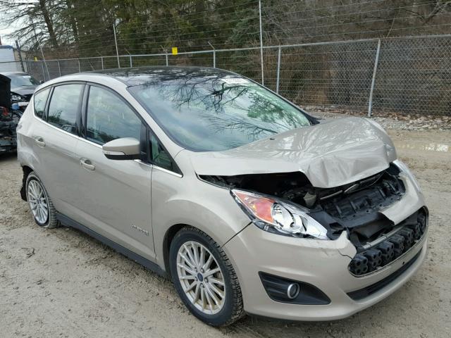 1FADP5BU4FL106099 - 2015 FORD C-MAX SEL TAN photo 1