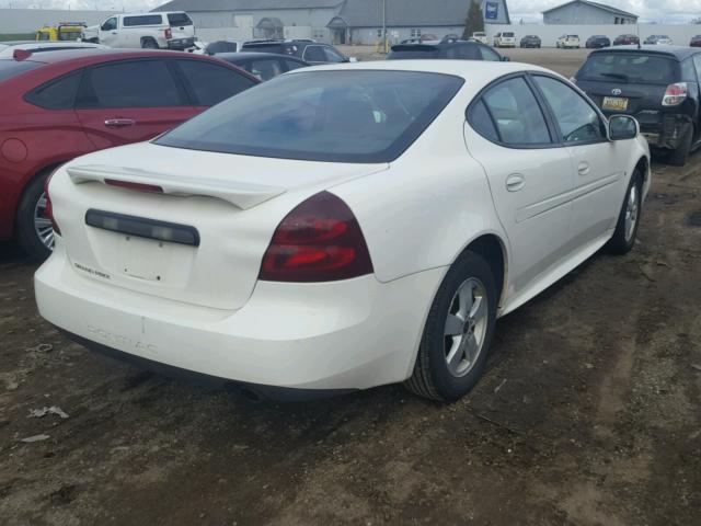 2G2WP552161244996 - 2006 PONTIAC GRAND PRIX თეთრი ფოტო 4