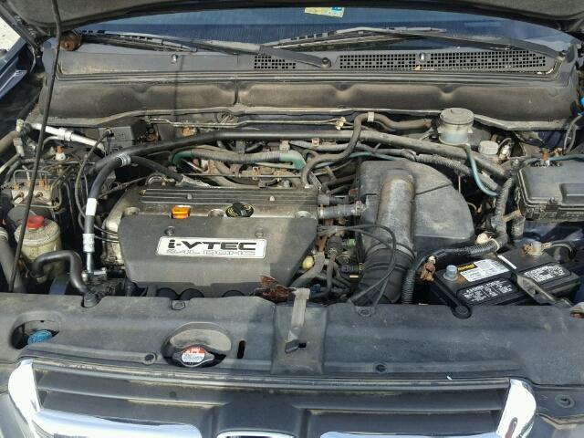 JHLRD77832C020487 - 2002 HONDA CR-V EX BLUE photo 7