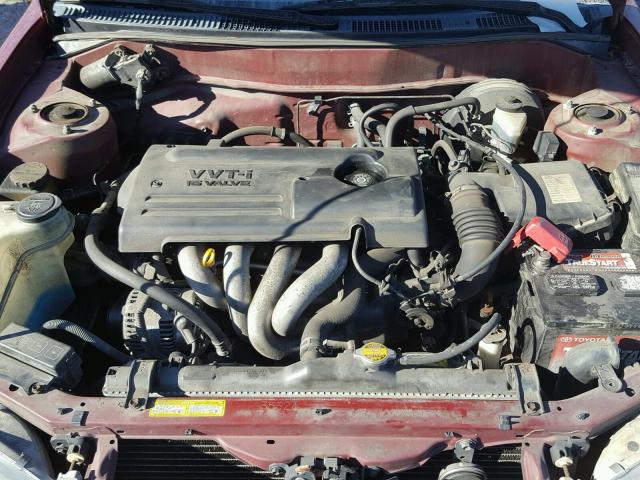 2T1BR12E9YC373942 - 2000 TOYOTA COROLLA VE RED photo 7