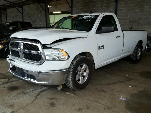 3C6JR6EP1DG503175 - 2013 RAM 1500 SLT WHITE photo 2