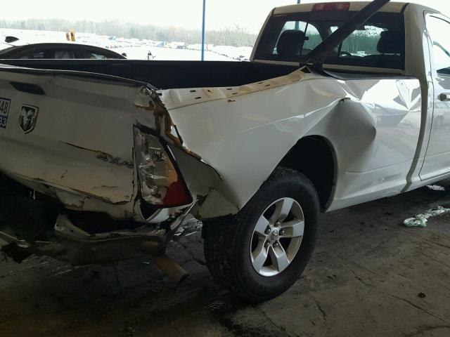 3C6JR6EP1DG503175 - 2013 RAM 1500 SLT WHITE photo 9