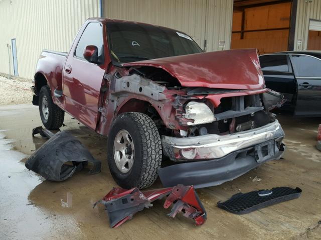 1FTRF07W1XKA02984 - 1999 FORD F150 RED photo 1