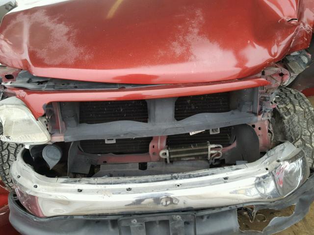 1FTRF07W1XKA02984 - 1999 FORD F150 RED photo 7