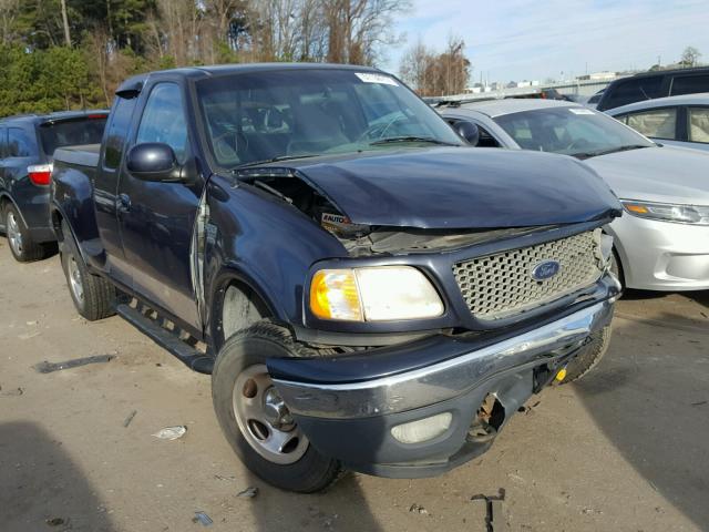 2FTRX08L2YCA41901 - 2000 FORD F150 BLUE photo 1