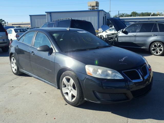 1G2ZA5E00A4141773 - 2010 PONTIAC G6 BLACK photo 1