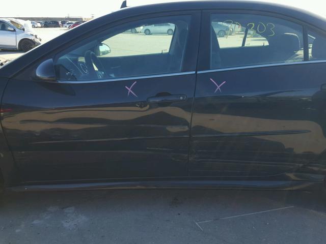 1G2ZA5E00A4141773 - 2010 PONTIAC G6 BLACK photo 9