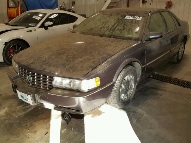 1G6KY5298SU809321 - 1995 CADILLAC SEVILLE ST GRAY photo 2