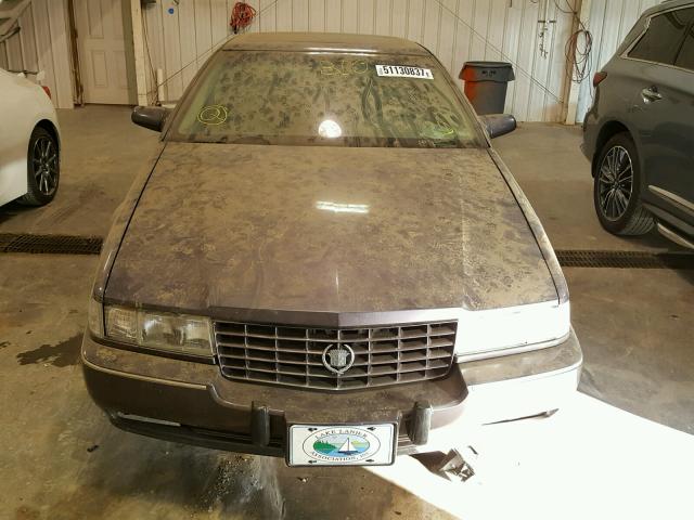 1G6KY5298SU809321 - 1995 CADILLAC SEVILLE ST GRAY photo 9