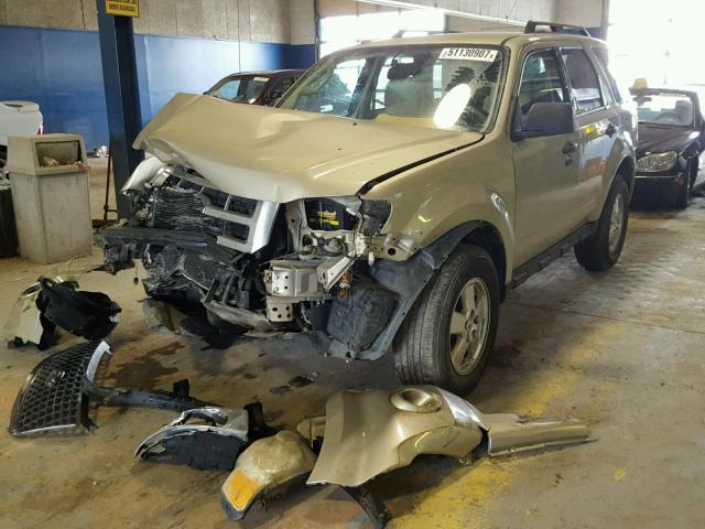 1FMCU0D70BKC54416 - 2011 FORD ESCAPE XLT GOLD photo 2