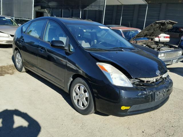 JTDKB20U540048598 - 2004 TOYOTA PRIUS BLACK photo 1