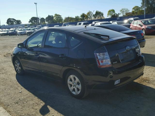 JTDKB20U540048598 - 2004 TOYOTA PRIUS BLACK photo 3