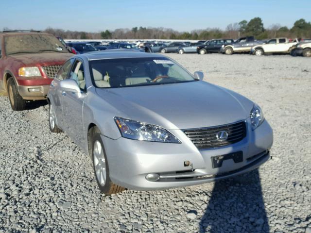 JTHBJ46G572059947 - 2007 LEXUS ES 350 SILVER photo 1