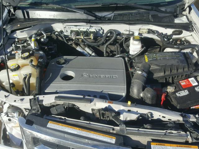 1FMCU4K37AKB92888 - 2010 FORD ESCAPE HYB SILVER photo 7