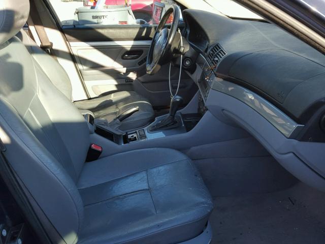 WBADM6330XBY25241 - 1999 BMW 528 I AUTO BLUE photo 5