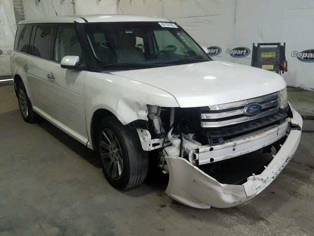 2FMEK62C69BA35868 - 2009 FORD FLEX SEL WHITE photo 1