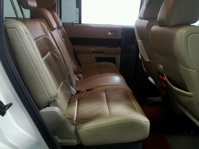 2FMEK62C69BA35868 - 2009 FORD FLEX SEL Սպիտակ լուսանկար 6