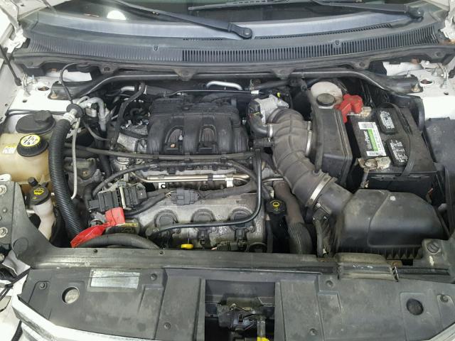 2FMEK62C69BA35868 - 2009 FORD FLEX SEL Սպիտակ լուսանկար 7