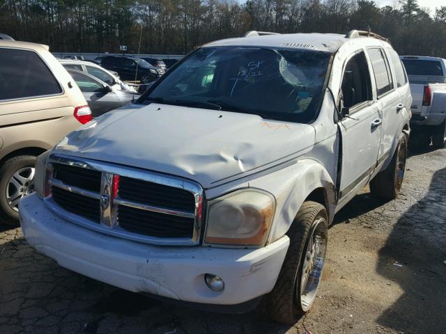 1D4HD48NX6F111579 - 2006 DODGE DURANGO SL WHITE photo 2