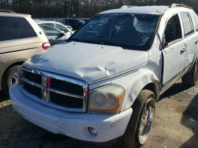 1D4HD48NX6F111579 - 2006 DODGE DURANGO SL WHITE photo 9