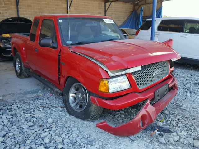 1FTYR44U32TA11816 - 2002 FORD RANGER SUP RED photo 1