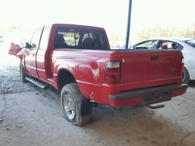 1FTYR44U32TA11816 - 2002 FORD RANGER SUP RED photo 3