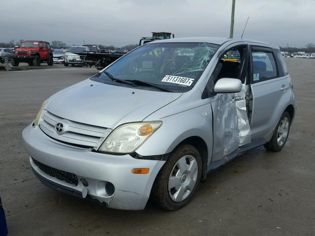 JTKKT624250113130 - 2005 TOYOTA SCION XA SILVER photo 2