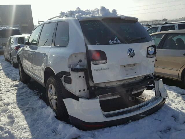 WVGBE77L68D032454 - 2008 VOLKSWAGEN TOUAREG 2 WHITE photo 3