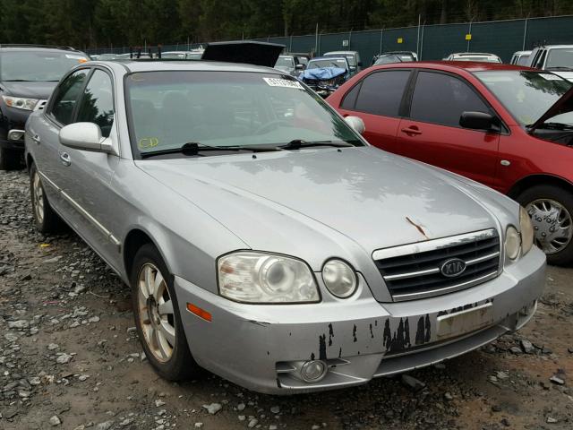 KNAGD128055387684 - 2005 KIA OPTIMA LX SILVER photo 1