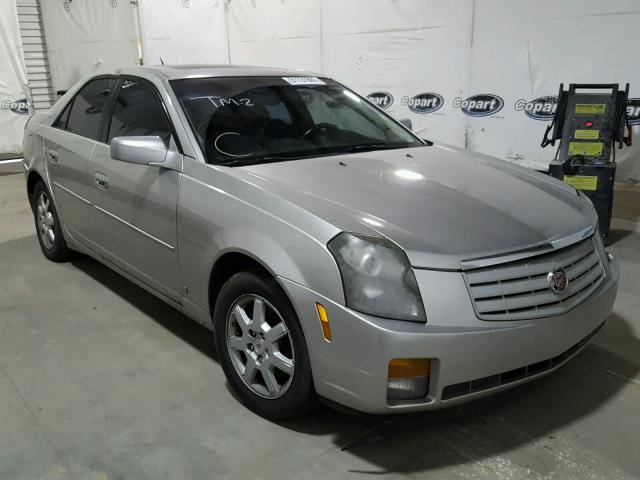 1G6DP577770194388 - 2007 CADILLAC CTS HI FEA SILVER photo 1