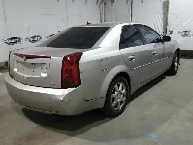 1G6DP577770194388 - 2007 CADILLAC CTS HI FEA SILVER photo 4