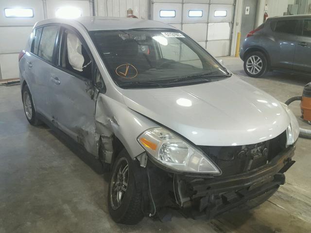 3N1BC13E68L369606 - 2008 NISSAN VERSA S SILVER photo 1