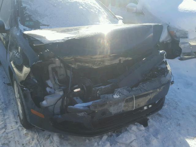 WVWAB7AJ5AW326857 - 2010 VOLKSWAGEN GOLF 黑色 照片 9